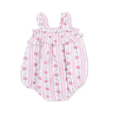 Angel Dear Winding Roses Stripe Ruffly Strap Bubble