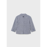 Mayoral 1444 Linen Blazer Navy Sea