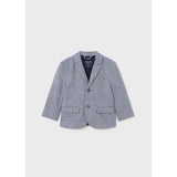 Mayoral 1444 Linen Blazer Navy Sea