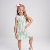 The Oaks Apparel Co Presley Kait Sleeveless Dress Blush & Bloom