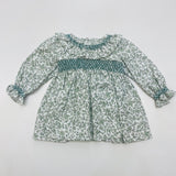 Sophie & Lucas Heirloom Floral Dress Green