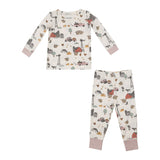 Angel Dear Pink Hay Farmer LS Loungewear