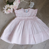 Feltman Brothers 17445 Rose Garden Fly Sleeve Dress Pink