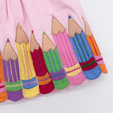 Cotton Kids Pink Pencil Dress
