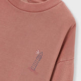 The Boston Kids by Mayoral 6423 Boston Art Sweatshirt Red