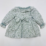 Sophie & Lucas Heirloom Floral Dress Green