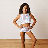 Swoon Kids Americana Two Piece Swimsuit S2688