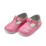 Angel Baby 2945 Birdie T-Strap Mary Jane Patent Malibu Pink
