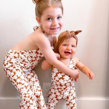 Bailey's Blossoms Andi Bell Bottom Jumpsuit Flower Child