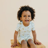 Copper Pearl Chip 2 Piece Short Sleeve PJ Set