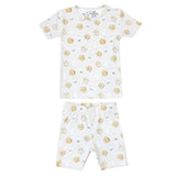 Copper Pearl Chip 2 Piece Short Sleeve PJ Set