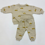 Rylee + Cru Relaxed Sweatshirt and Jogger Set Taxi