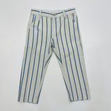 Mayoral 3541 Dress Pants Stone Blue Stripe