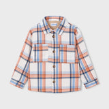 Mayoral 4142 Button Up Overshirt Nectar Plaid