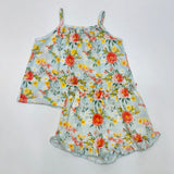 Vignette Mallory Tank and Mila Shorts Set Retro Roses
