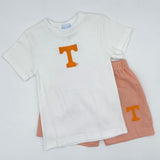 Vive La Fete Tennessee Vols Boys 2 Piece Tee & Pant Set