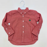 Zuccini Kids Christmas Tree Alton Button Up Red Check