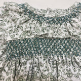 Sophie & Lucas Heirloom Floral Dress Green