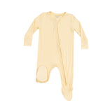 Angel Dear Stripe Baby Chicks 2 Way Zipper Footie