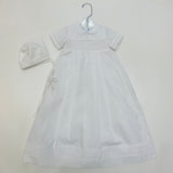 Feltman Brothers Ivory Christening Gown 0-3m