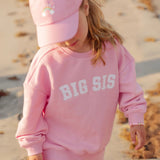 Bits & Bows Big Sis Sweatshirt Pink