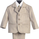 Lito Boys 5 Piece Suit Khaki