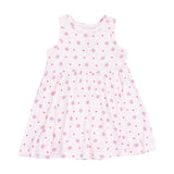 Angel Dear Strawberry Swiss Dot Tank Dress