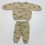 Rylee + Cru Relaxed Sweatshirt and Jogger Set Taxi