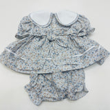 Sophie & Lucas Bloomy Chintz Petal Float Blue