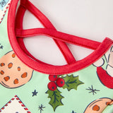 Rylee Faith Milk & Cookies with Santa Swing Dress