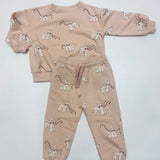 Rylee + Cru Sweatshirt and Jogger Set Poodles