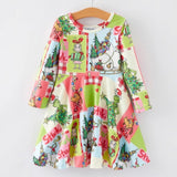 Rylee Faith Scenes from The Grinch Swing Dress