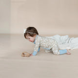 Remi & Capri Zipper Sleeper Cool Blooms