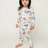 Copper Pearl Justice League 2 Piece Long Sleeve PJ Set