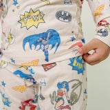 Copper Pearl Justice League 2 Piece Long Sleeve PJ Set