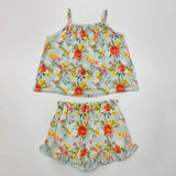 Vignette Mallory Tank and Mila Shorts Set Retro Roses
