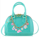 Carrying Kind Cate Aqua Sparkle Let's Go Girls