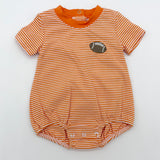 Cypress Row Boys Tailgate Bubble Orange Stripe