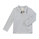 Me & Henry Buggle Polo China/White Stripe