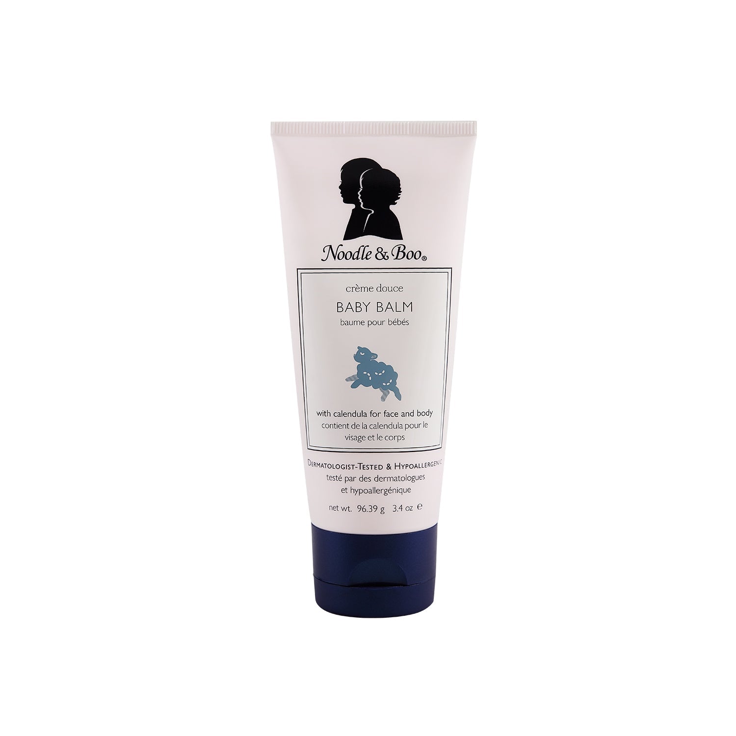 Noodle & Boo Baby Balm 3.4 oz tube, front