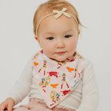 Copper Pearl Wonder Woman Bandana Bib Set 2 Pack