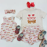 Babysprouts Boxy Tee & Shorts Set Retro Shades