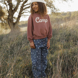Rylee + Cru Barrel Pant Heart Ditsy