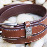 Beyond Creations Double Leather Belt Brown/Light Brown