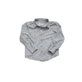 BeGirl Button Down Top Cotton Fields