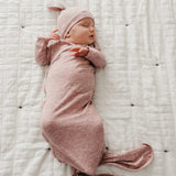 Copper Pearl Maeve Newborn Knotted Gown