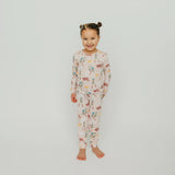 Copper Pearl Wonder Woman 2 Piece Long Sleeve PJ Set