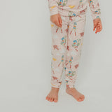 Copper Pearl Wonder Woman 2 Piece Long Sleeve PJ Set