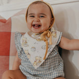 Copper Pearl Hundred Acre Wood Bandana Bib Set