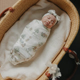 Copper Pearl Hundred Acre Wood Knit Swaddle Blanket
